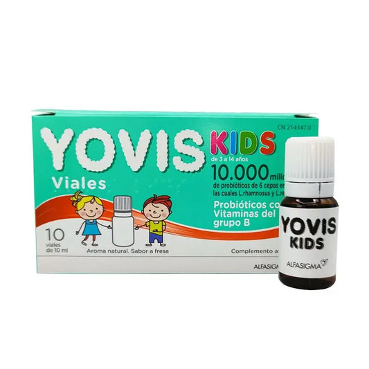 Yovis Kids 10 frascos, 10 ml