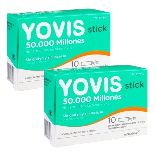 Yovis Pack, 2 x 10 comprimidos bucodispersíveis