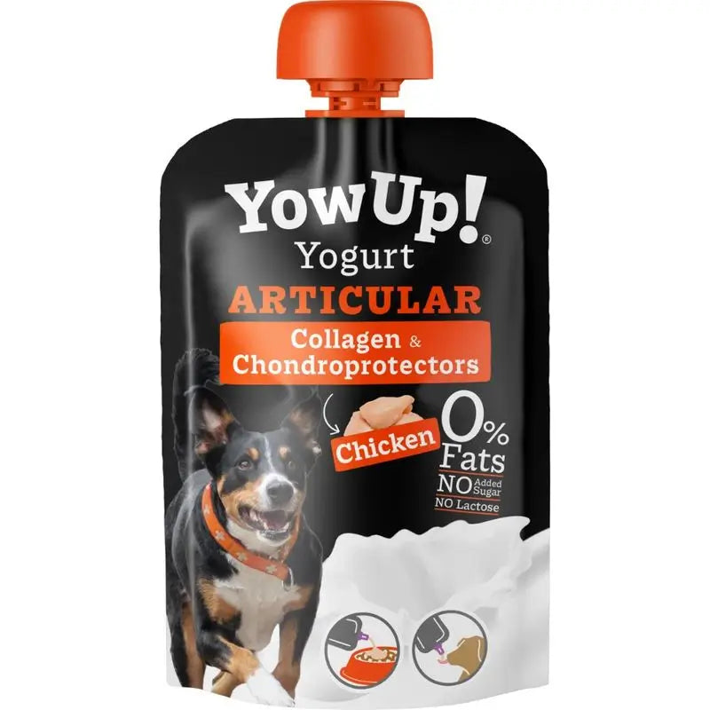 Yow Up Pouch Iogurte Cães Caixa Articular 10X115Gr