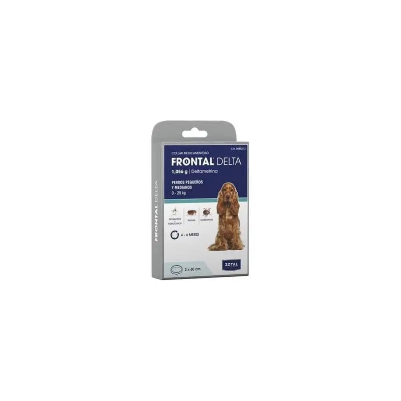 Zotal Frontal Delta Duo Collar Antiparasitario 2X60Cm