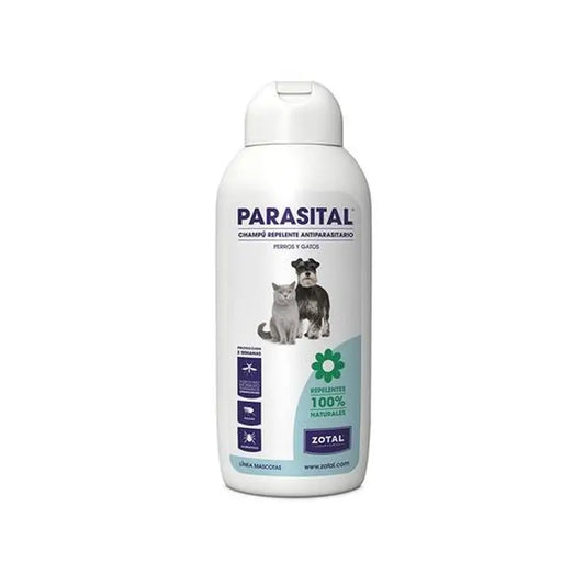 Zotal Parasital Champú Antiparasitario Perro-Gato 400Ml.