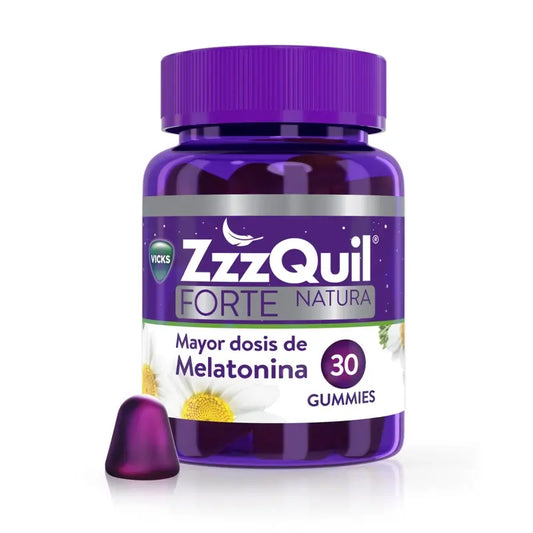 Zzzquil Natura Forte Melatonina , 30 gummies