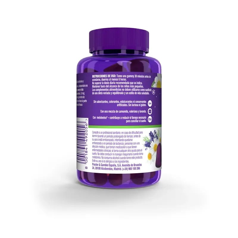 ZzzQuil Natura Melatonina 2x60 gummies