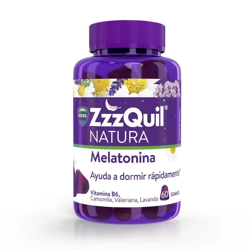 ZzzQuil Natura Melatonina, 3x60 pastilhas elásticas