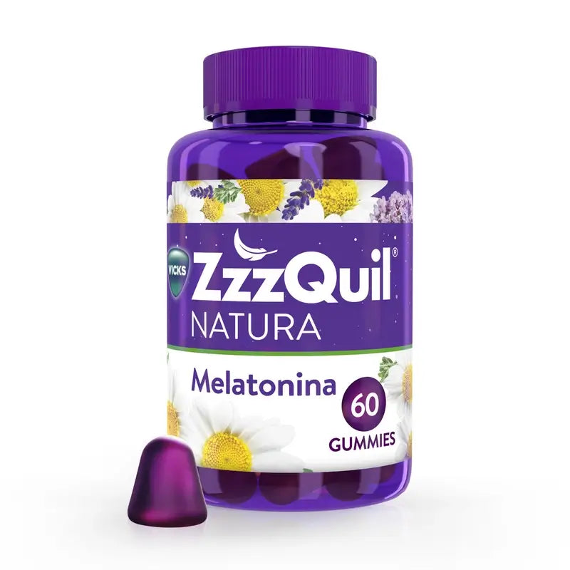 ZzzQuil Natura Melatonina, 60 gummies