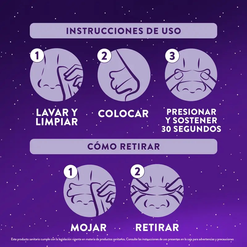 Zzzquil Sleep Nasal Strips, respirar e dormir melhor, 10 tiras